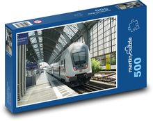 Railway station Puzzle of 500 pieces - 46 x 30 cm 