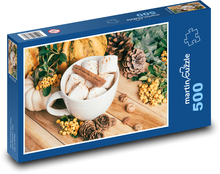 Marshmallow - cinnamon Puzzle of 500 pieces - 46 x 30 cm 