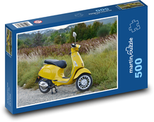 Yellow Scooter Puzzle of 500 pieces - 46 x 30 cm 