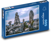 Chiny - Kamienny Las Puzzle 500 elementów - 46x30 cm