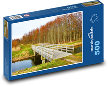 Most přes kanál Puzzle 500 - 46x30 cm