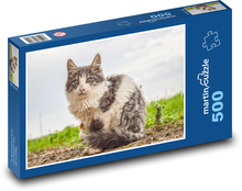 Stray cat Puzzle of 500 pieces - 46 x 30 cm