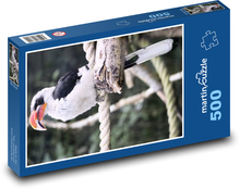 Pták - zoborožec Puzzle 500 dílků - 46 x 30 cm