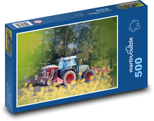 Traktor - Landmaschine Puzzle 500 Teile - 46 x 30 cm