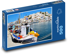 Boat - Greece Puzzle of 500 pieces - 46 x 30 cm 
