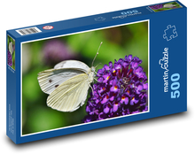 Motýl - hmyz na květině Puzzle 500 dílků - 46 x 30 cm