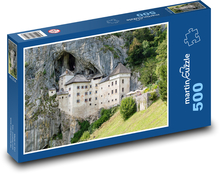 Postojna - Slovinsko, hrad Puzzle 500 dielikov - 46 x 30 cm 