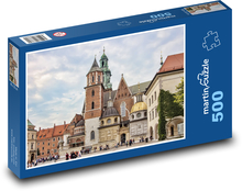 Wawel - Krakov, Poľsko Puzzle 500 dielikov - 46 x 30 cm 