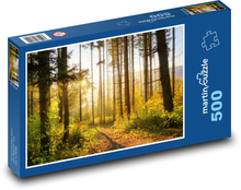 Wald und Sonne Puzzle 500 Teile - 46 x 30 cm