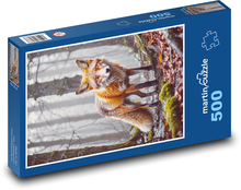 Líška v lese Puzzle 500 dielikov - 46 x 30 cm