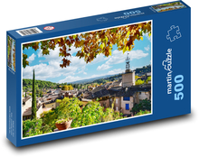 Mesto v Provence vo Francúzsku Puzzle 500 dielikov - 46 x 30 cm 