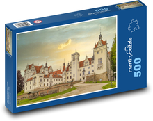 Boitzenburg Castle at sunset Puzzle of 500 pieces - 46 x 30 cm