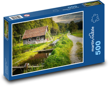 Rybolov - farma Puzzle 500 dielikov - 46 x 30 cm 