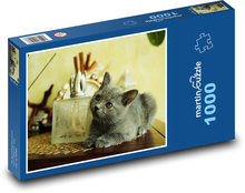 Kočka Puzzle 1000 dílků - 60 x 46 cm
