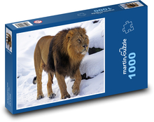 Lion Puzzle 1000 pieces - 60 x 46 cm 