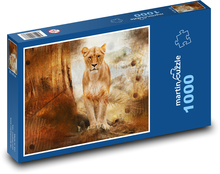 Lev Puzzle 1000 dielikov - 60 x 46 cm 