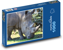 Nosorožec v prírode Puzzle 1000 dielikov - 60 x 46 cm 