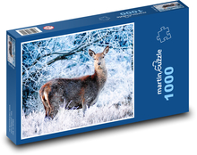 Jeleň Puzzle 1000 dielikov - 60 x 46 cm 
