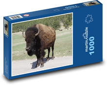 Buffalo in the national park Puzzle 1000 pieces - 60 x 46 cm 