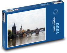 Prague - Charles bridge Puzzle 1000 pieces - 60 x 46 cm 