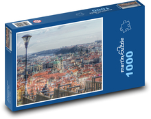Pohľad na Staré mesto pražské Puzzle 1000 dielikov - 60 x 46 cm 