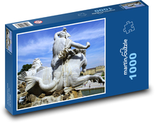 Neptunbrunnen bei Schönbrunn in Wien Puzzle 1000 Teile - 60 x 46 cm