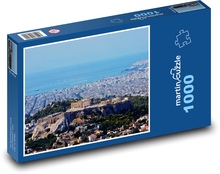 Panoráma Grécka Puzzle 1000 dielikov - 60 x 46 cm
