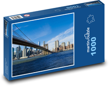 New York - Brooklyn bridge Puzzle 1000 dielikov - 60 x 46 cm