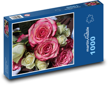 Blumen - Rosen Puzzle 1000 Teile - 60 x 46 cm