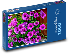Blooming flowers Puzzle 1000 pieces - 60 x 46 cm 