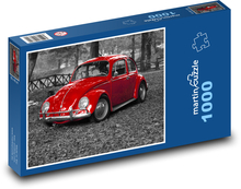 Red car Puzzle 1000 pieces - 60 x 46 cm
