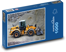 Ładowarka podczas pracy w kamieniołomie Puzzle 1000 elementów - 60x46 cm