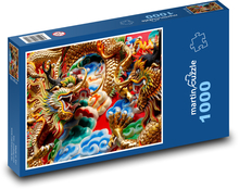 Tajlandia - Bangkok, Rozciągacz Puzzle 1000 elementów - 60x46 cm