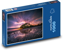 Gezeiten bei Sonnenuntergang Puzzle 1000 Teile - 60 x 46 cm