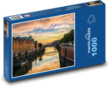 Hamburg - Speicherstadt Puzzle 1000 Teile - 60 x 46 cm