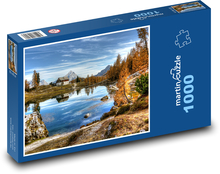 Alpine Lake Cottage Puzzle 1000 pieces - 60 x 46 cm 