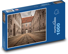 Mnichov - budovy Puzzle 1000 dílků - 60 x 46 cm