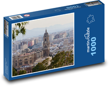 Španělská Malaga Puzzle 1000 dílků - 60 x 46 cm
