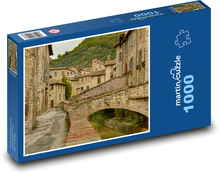 Włochy - Umbria, Gubbio Puzzle 1000 elementów - 60x46 cm