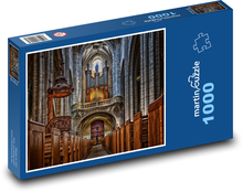 Kathedrale – Innenansicht Puzzle 1000 Teile - 60 x 46 cm