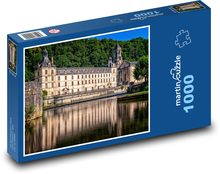 Kloster Brantôme, Frankreich Puzzle 1000 pieces - 60 x 46 cm