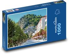 Miasto pod twierdzą, Albania Puzzle 1000 elementów - 60x46 cm