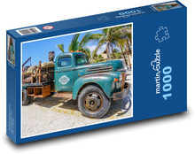 Staré nákladné auto pri mori Puzzle 1000 dielikov - 60 x 46 cm 