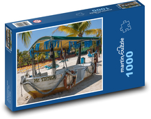 Beach cruise boat Puzzle 1000 pieces - 60 x 46 cm 