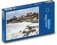 Příliv - Costa Maya, Mexiko Puzzle 1000 dílků - 60 x 46 cm