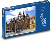 Polsko - Wroclaw Puzzle 1000 dílků - 60 x 46 cm