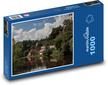 Česká Republika - Bechyně Puzzle 1000 dílků - 60 x 46 cm