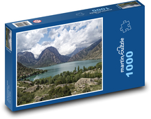 Mountain nature of Tajikistan Puzzle 1000 pieces - 60 x 46 cm 
