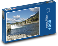 Maruia Falls - Nowa Zelandia Puzzle 1000 elementów - 60x46 cm