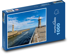Oceanfront lighthouse Puzzle 1000 pieces - 60 x 46 cm 